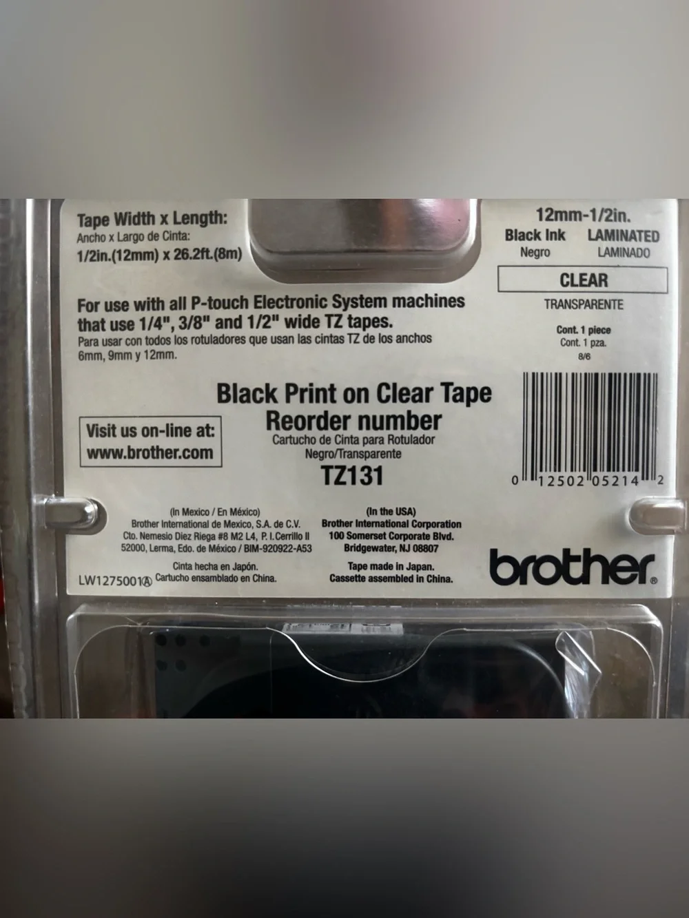 Brother P-Touch Model PT-1290 Electronic Label Maker Home & Office